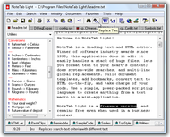 NoteTab Light screenshot